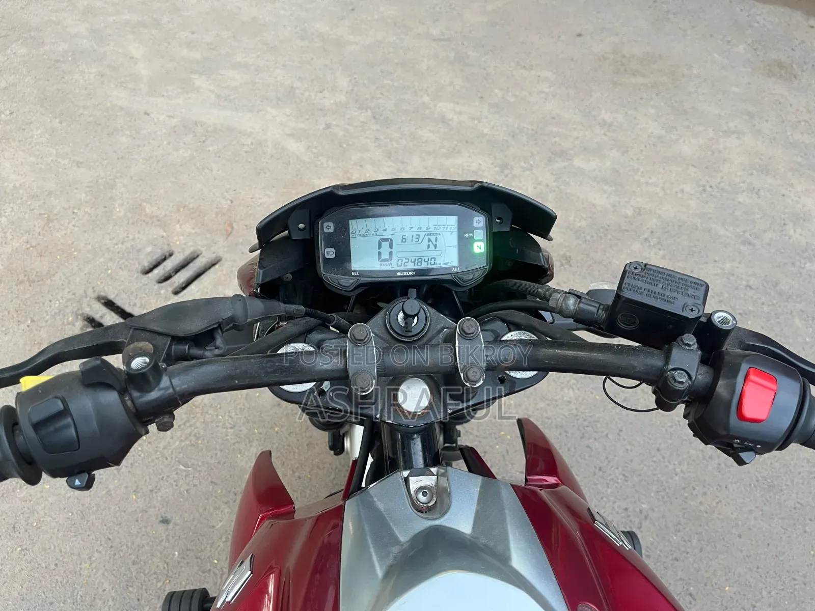 Suzuki Gixxer Monotone 2021 Brown