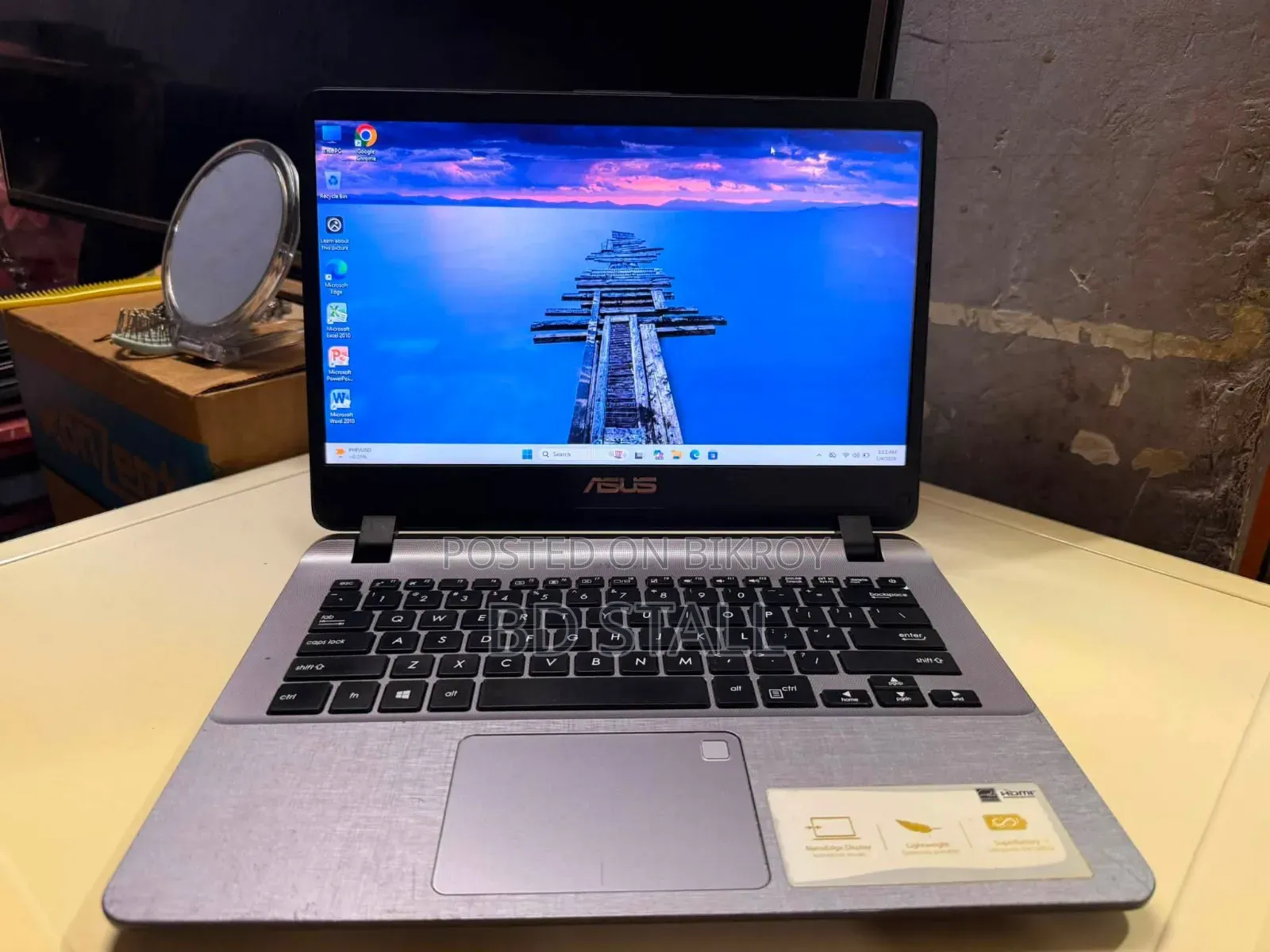 Laptop Asus Vivobook 15 8GB Intel Core i3 SSD 128GB