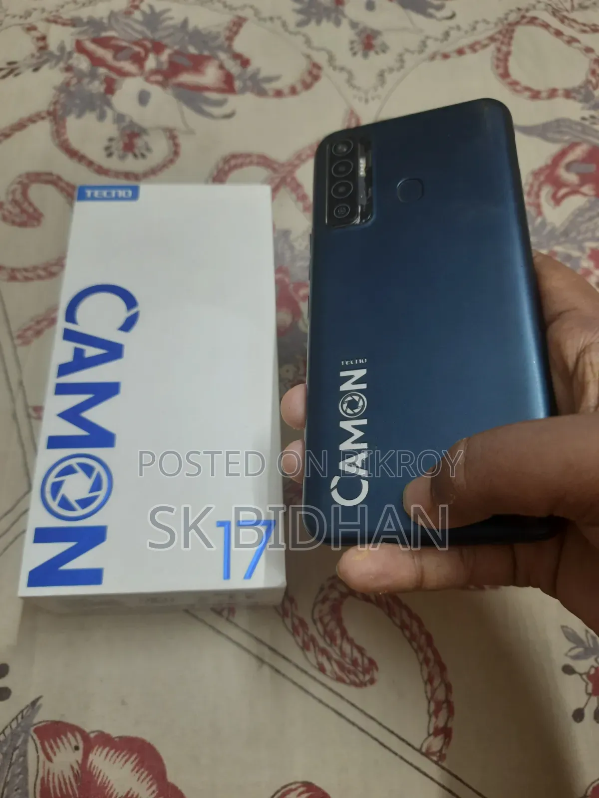 Tecno Camon 17 128 GB Blue