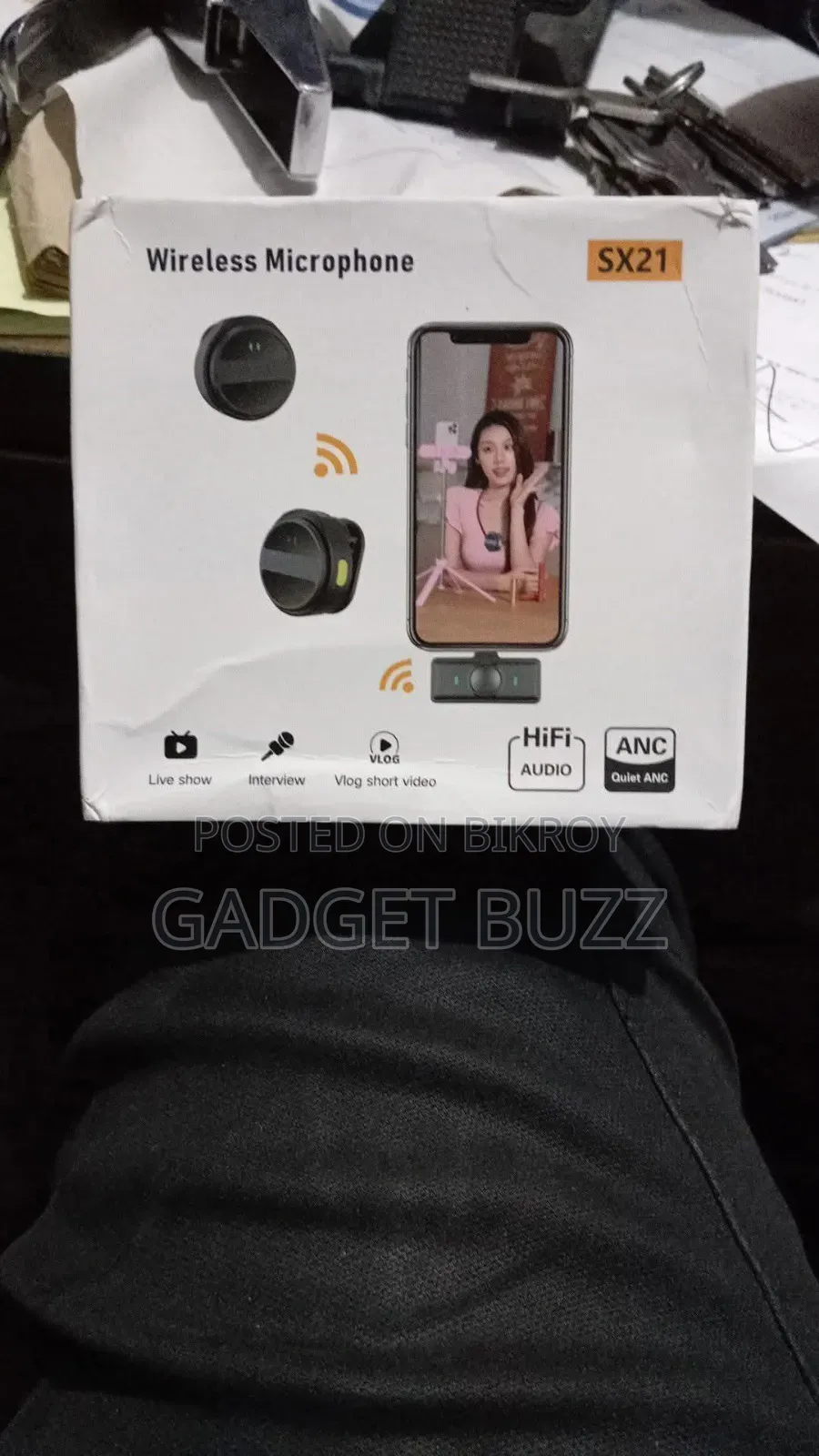 SX-21 নতুন ওয়্যারলেস মাইক্রোফোন