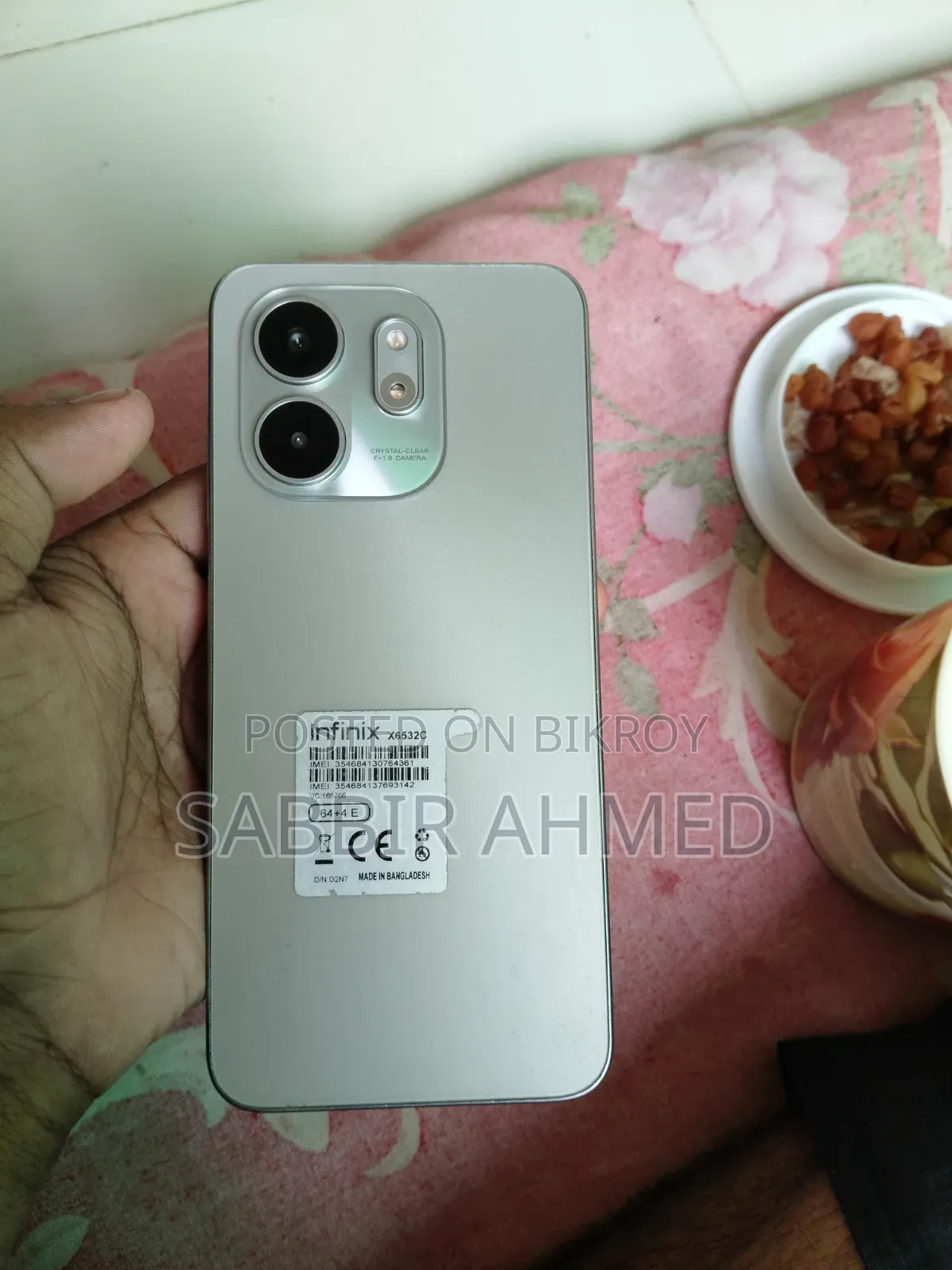 Infinix JoyPad 8S 64 GB Silver