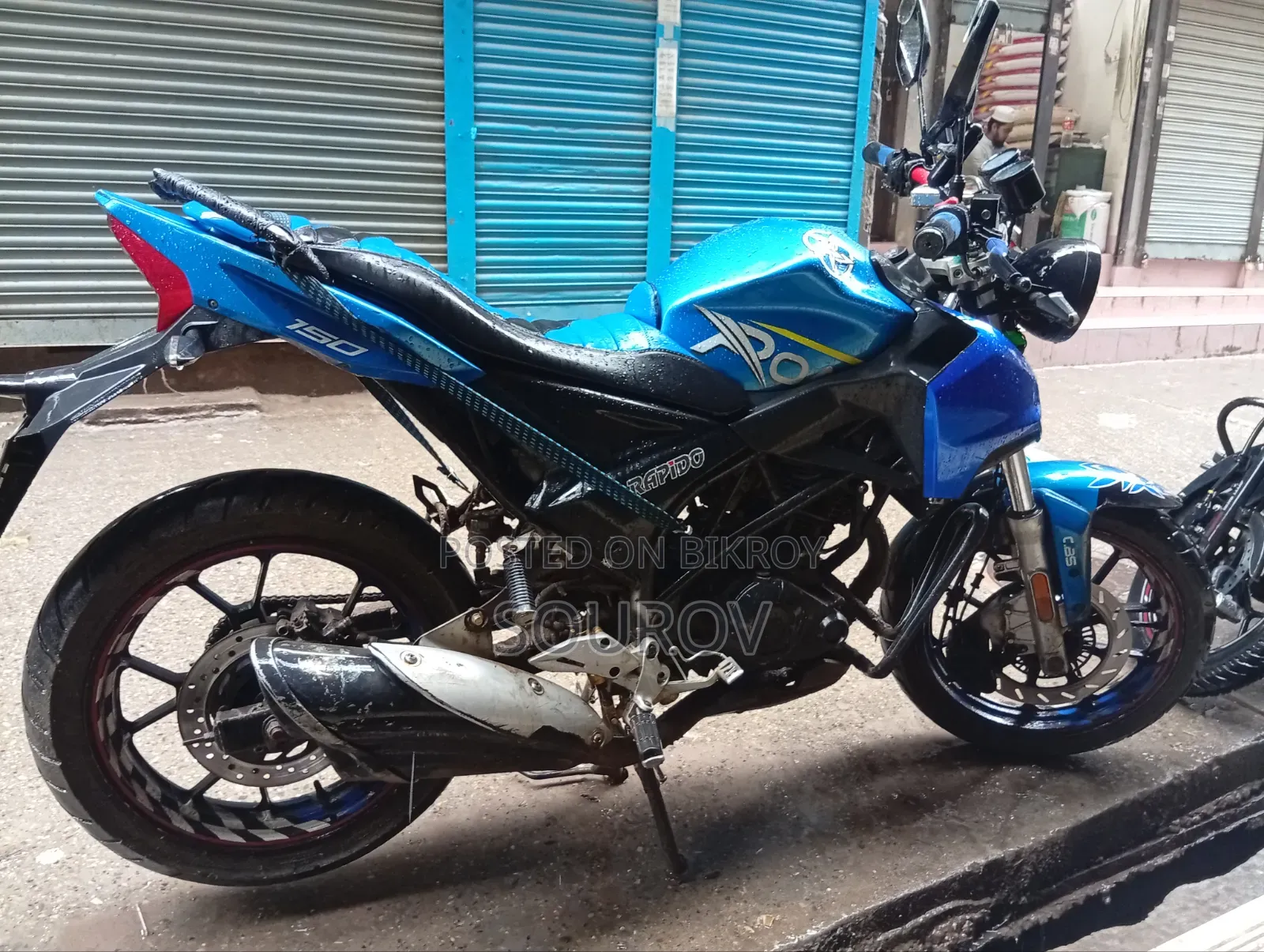 রোডমাস্টার র‍্যাপিডো ১৬৫ ২০২১ ব্লু