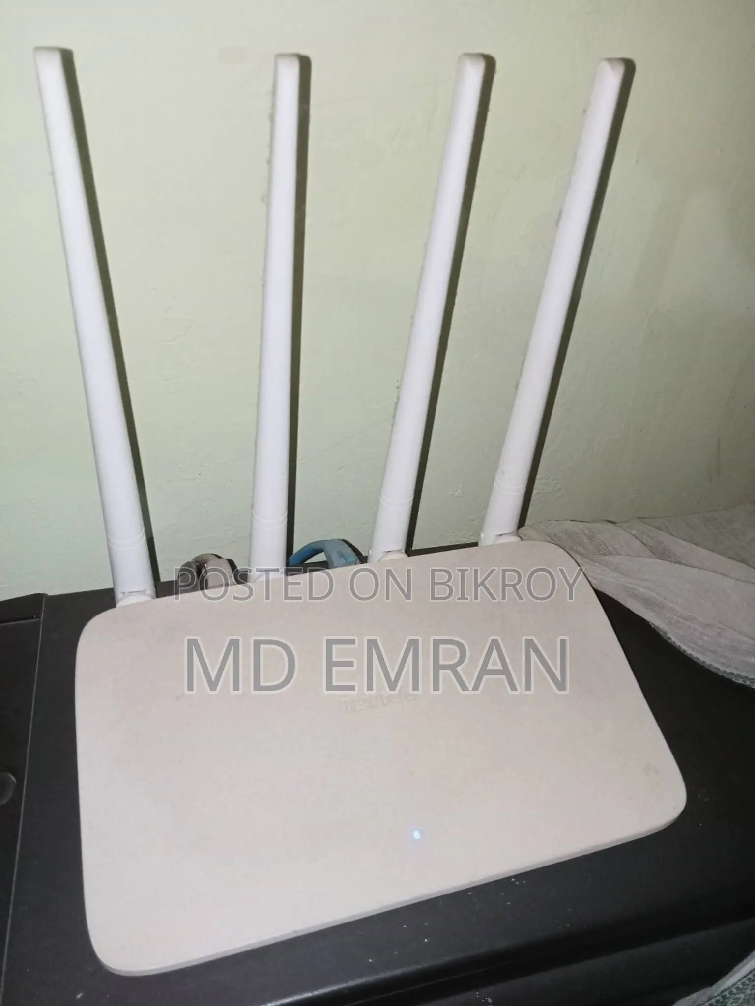Tenda F6 N300 ওয়াই-ফাই রাউটার (নতুনের মতো)