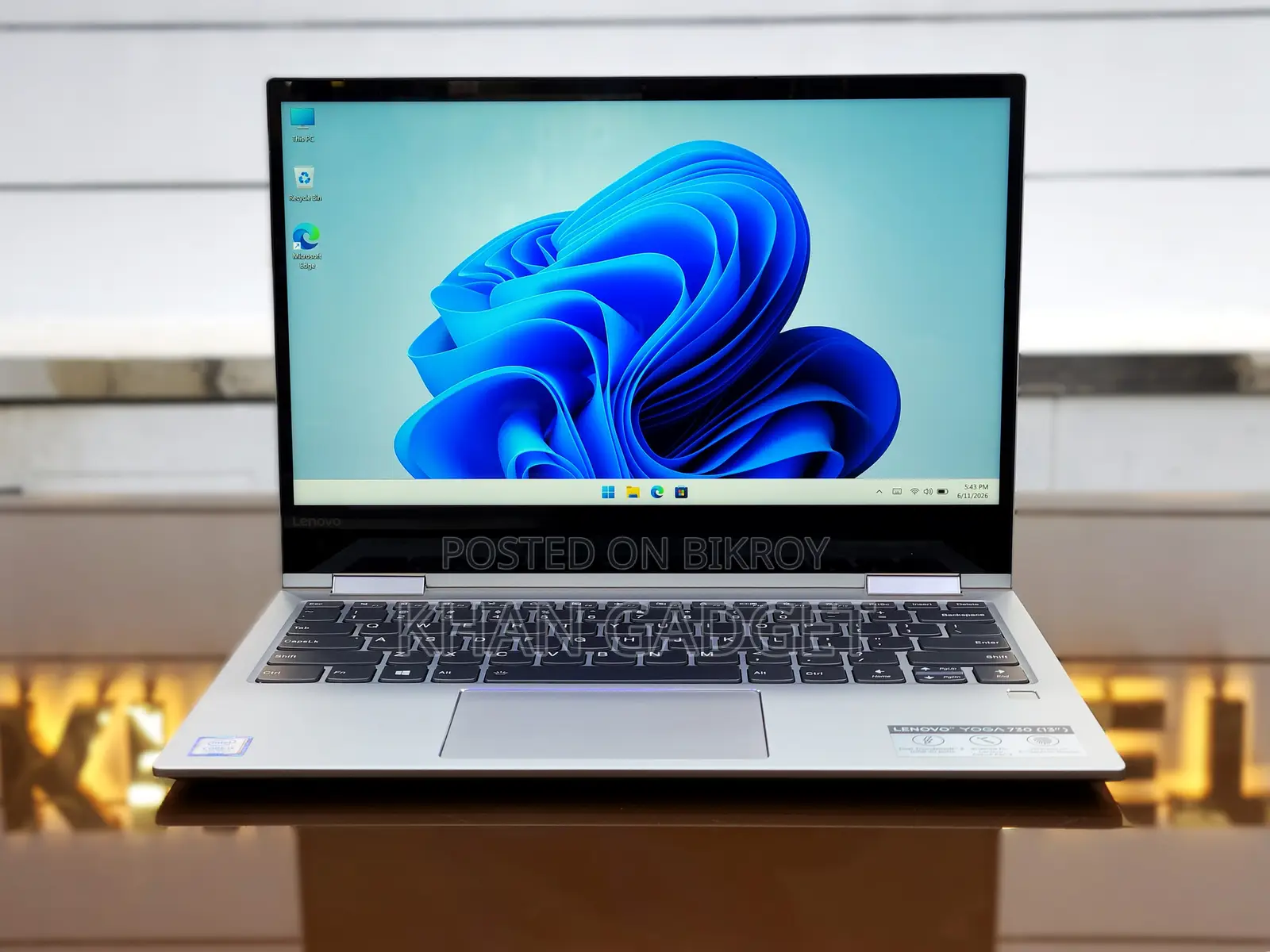 Laptop Lenovo Yoga 730 8GB Intel Core I5 SSD 256GB