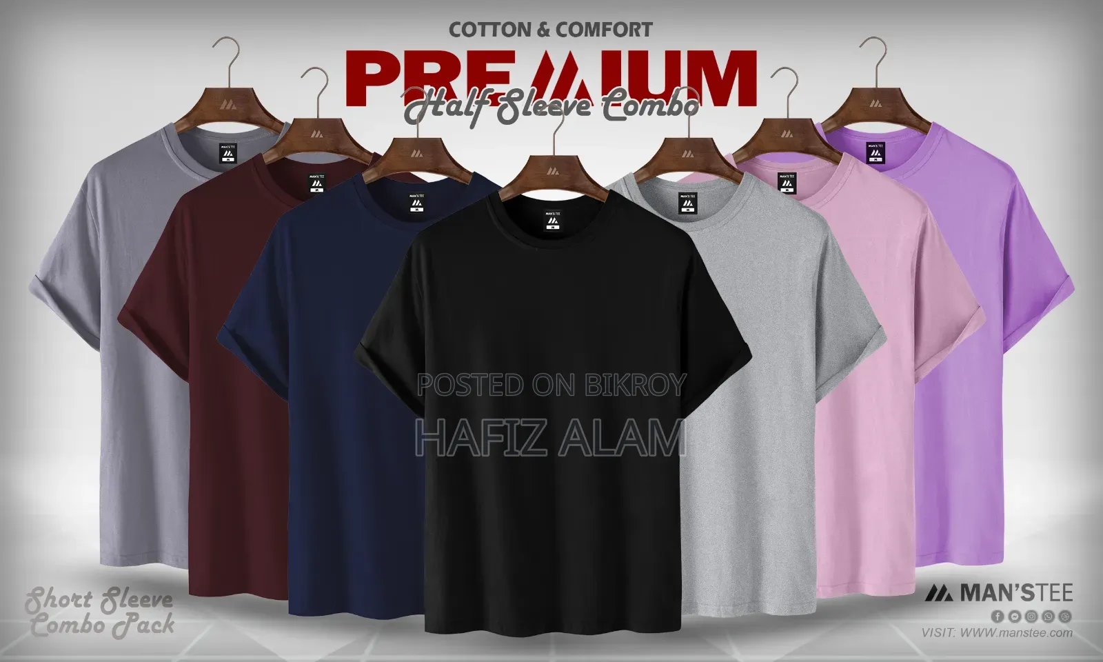 4 Pieces Tshirt Bundle