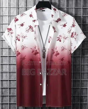 Half Sleeve Cotton Shirt for Men