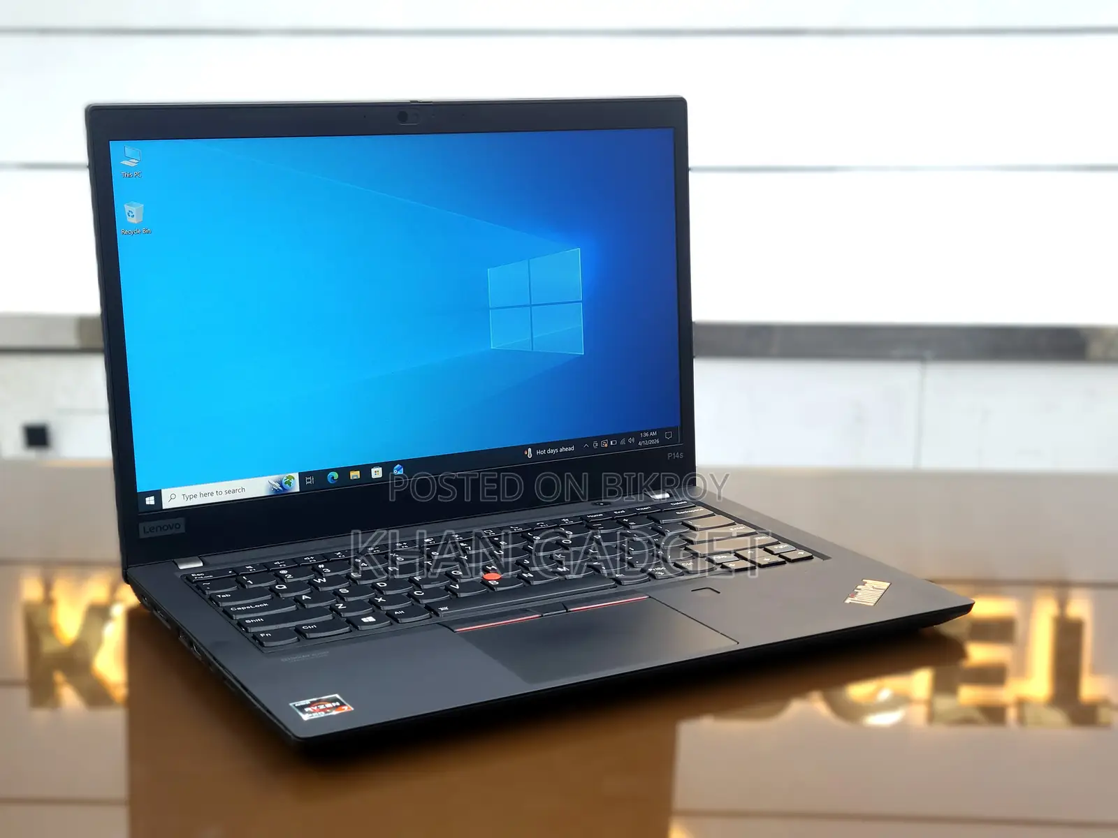Laptop Lenovo ThinkPad P14s 16GB AMD Ryzen 7 SSD 256GB
