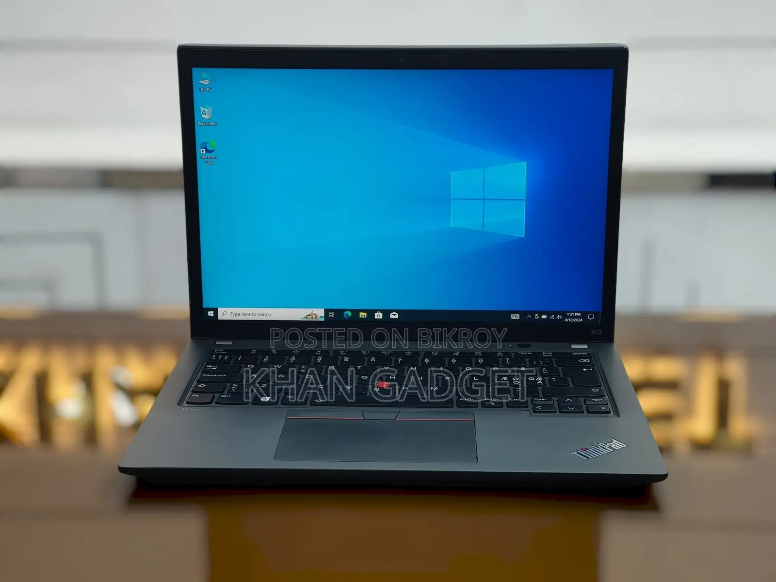 Laptop Lenovo 16GB Intel Core I5 SSD 256GB