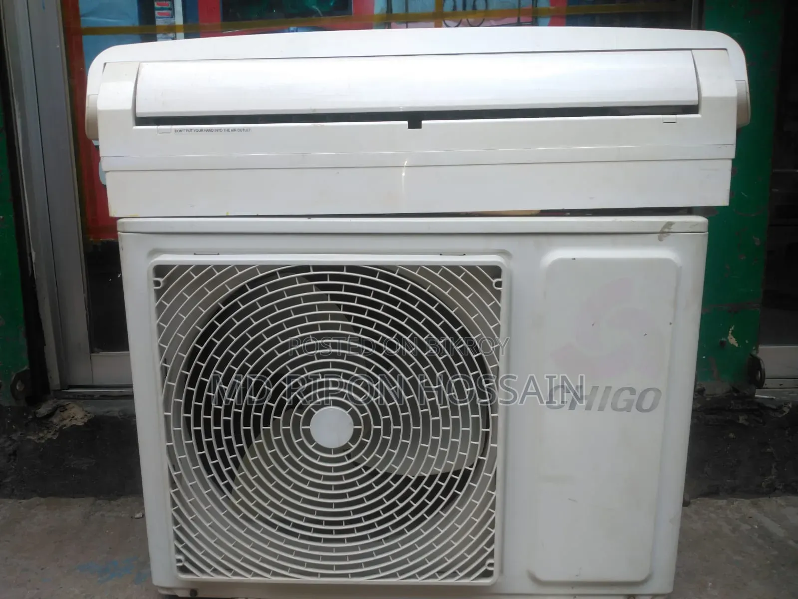 এক টন ব্যবহৃত চিকু এসি