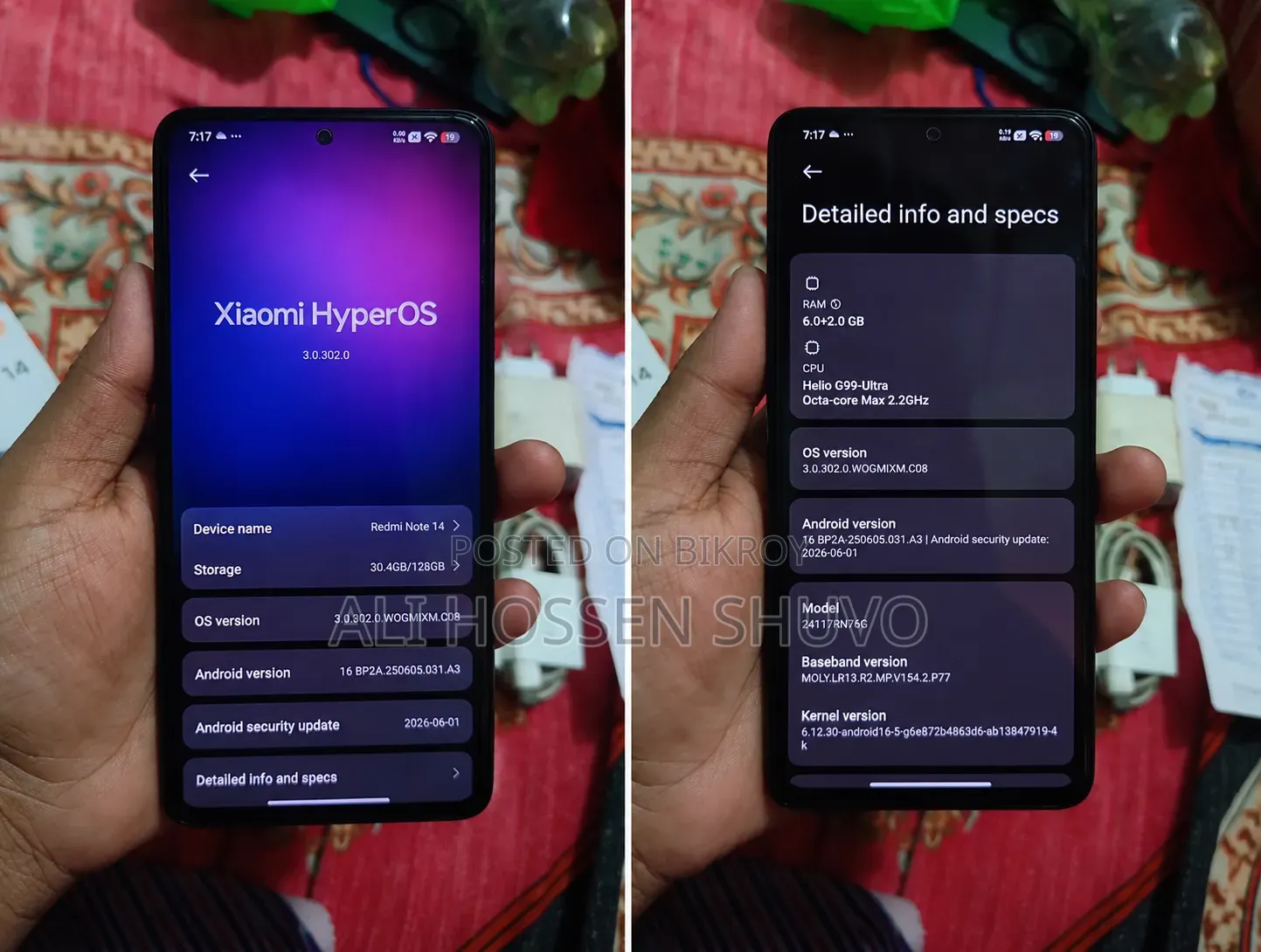 Xiaomi Redmi Note 14 4G 128 GB Black