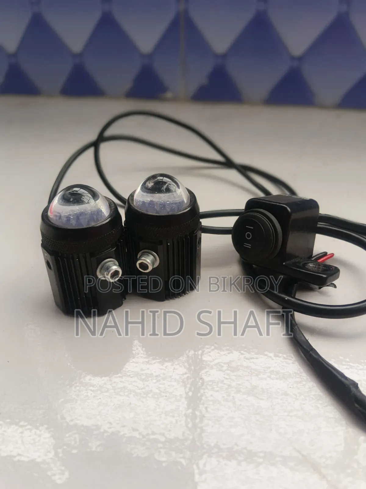 Fog Lights and Switch for Bike