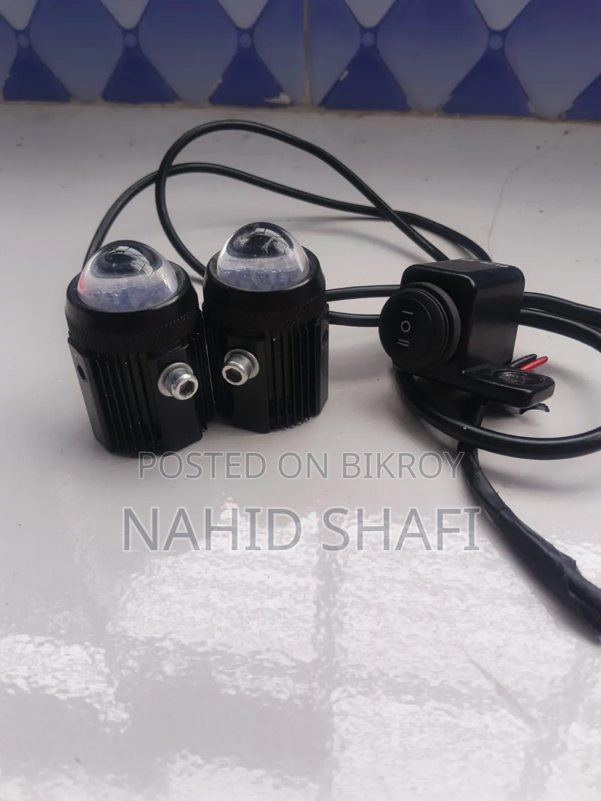 Fog Lights and Switch for Bike