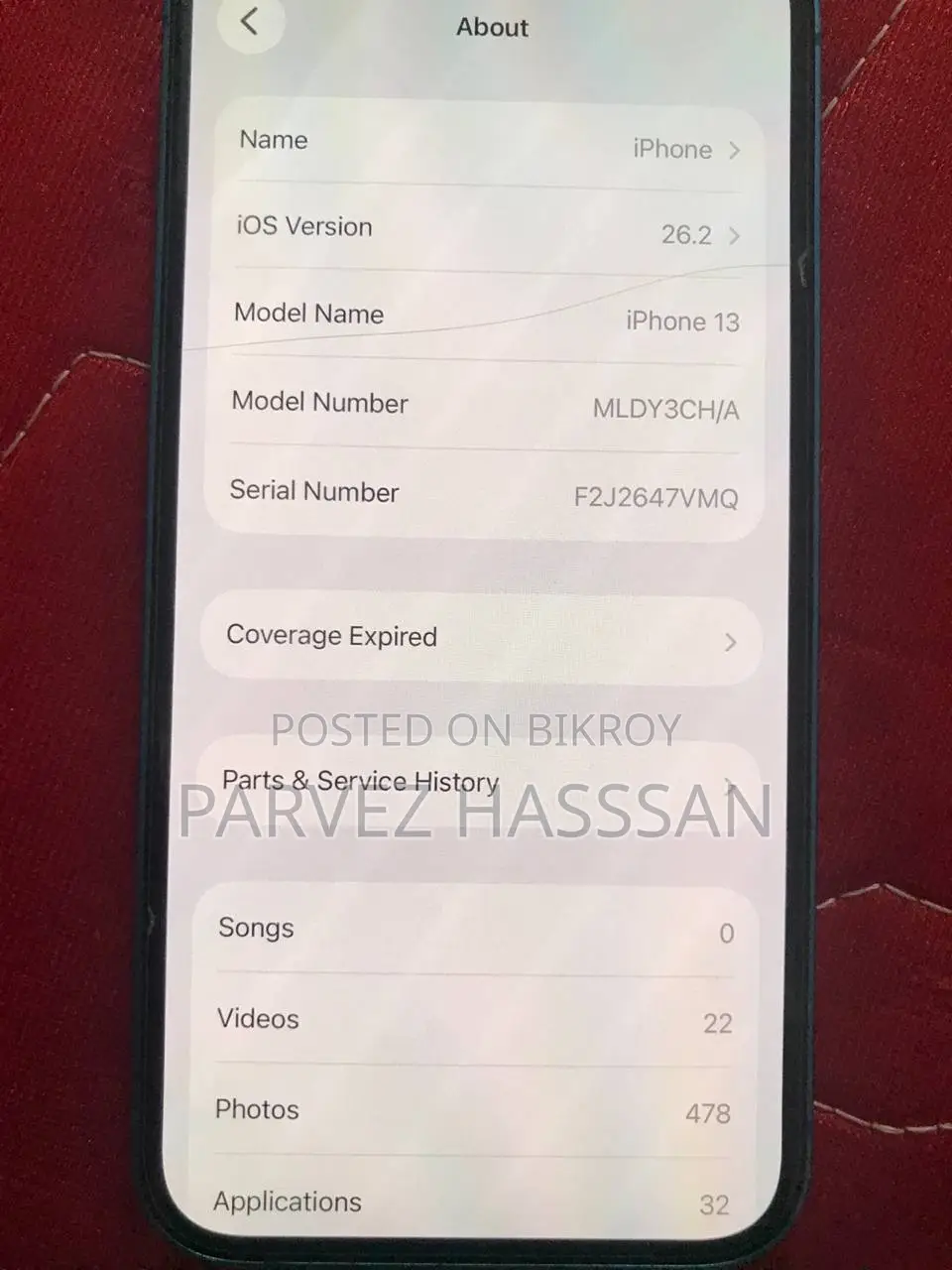 Apple iPhone 13 128 GB Blue