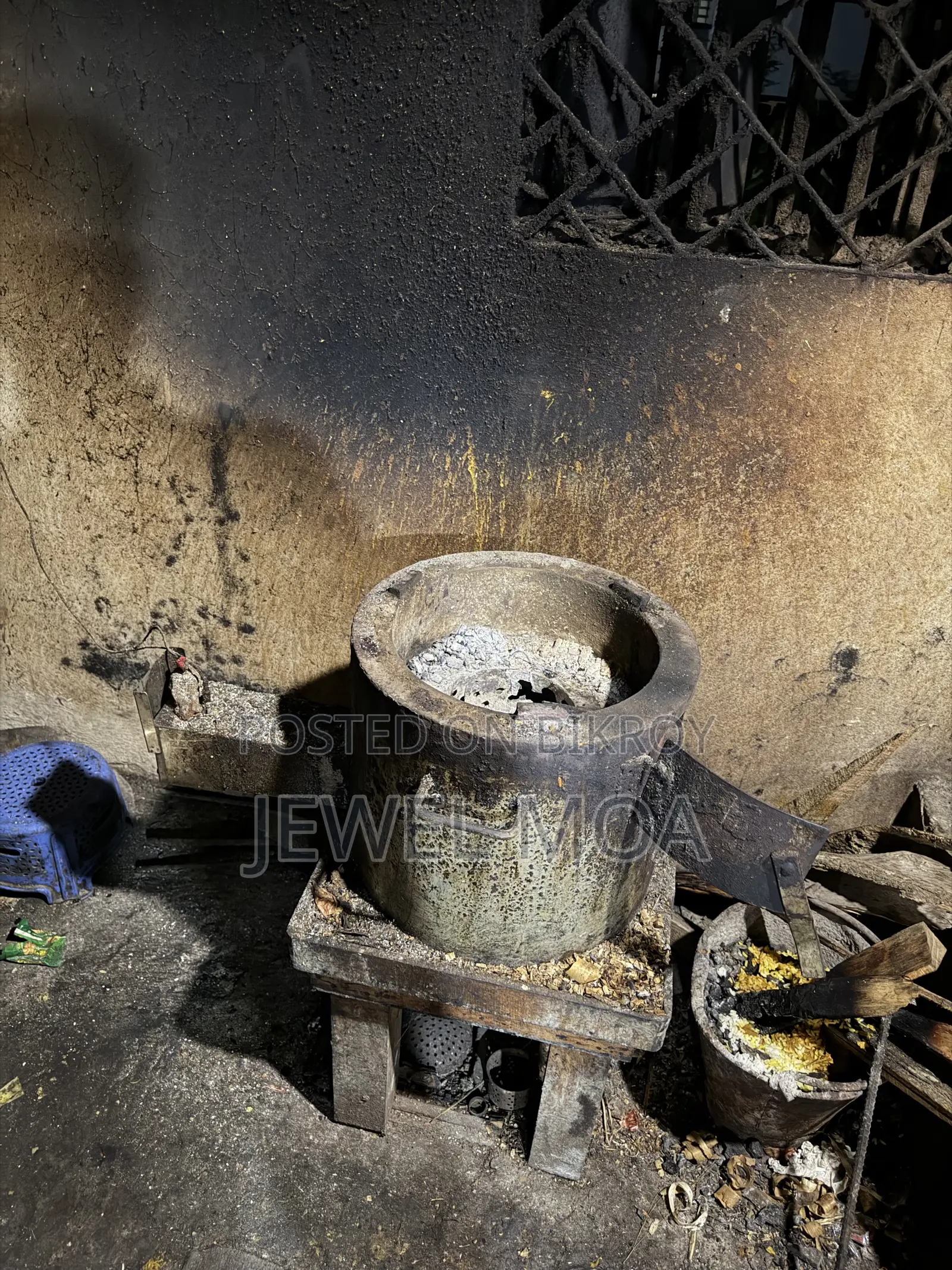Wood and Electric Stove