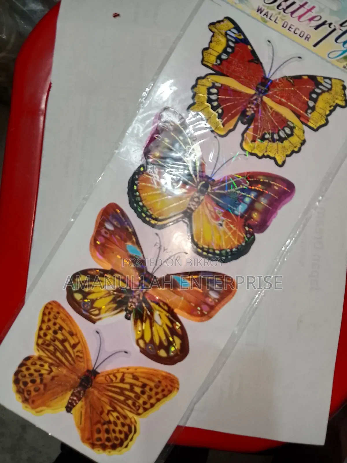 শিশুদের থ্রিডি স্টিকার প্যাক | ডিজনি কারস, বাটারফ্লাইস এবং ইমোজি সেট