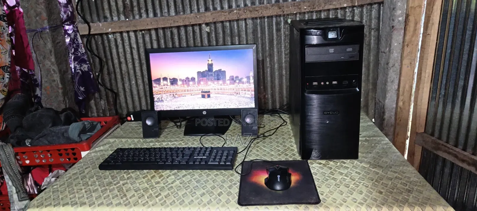 Desktop Computer HP 8GB Intel Core i3 HDD+SSD 500GB