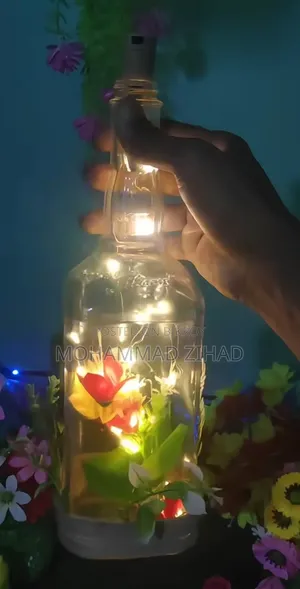 Bottle Art Lamp
