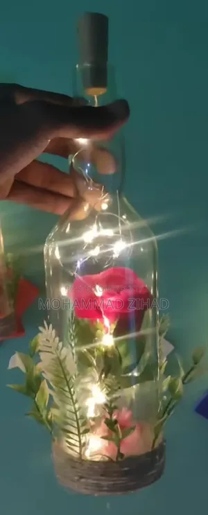 Bottle Art Lamp