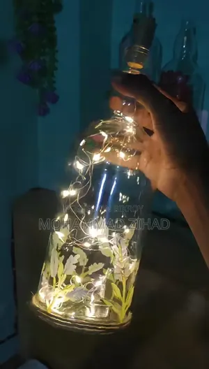 Bottle Art Lamp