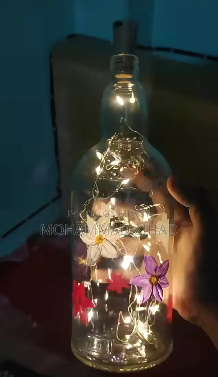 Bottle Art Lamp