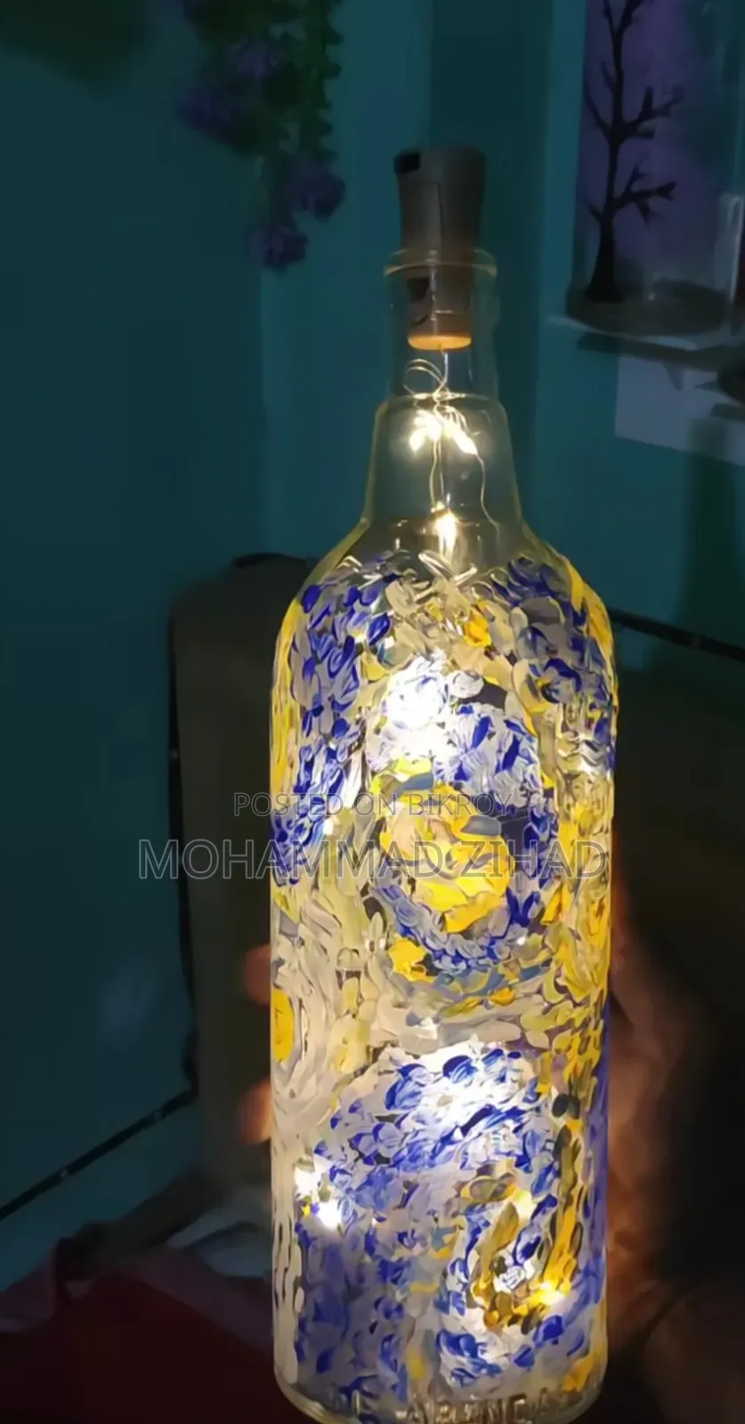 Bottle Art Lamp