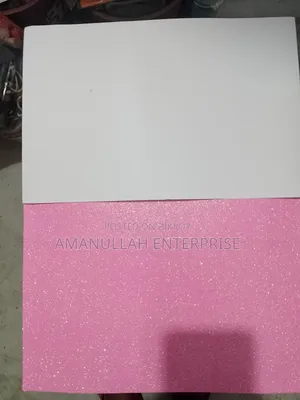 Pink Glitter Foam Sheets for Craft | [ Amanullah Enterprise ] (02 Pcs)