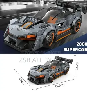 Racing Car Building Educational Block Set Lego Toy Model-2870