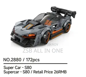 Racing Car Building Educational Block Set Lego Toy Model-2870