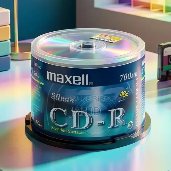 CD-R Blank Disc 700MB 80Min CD R for Burning Disc Box 50pcs Spindle