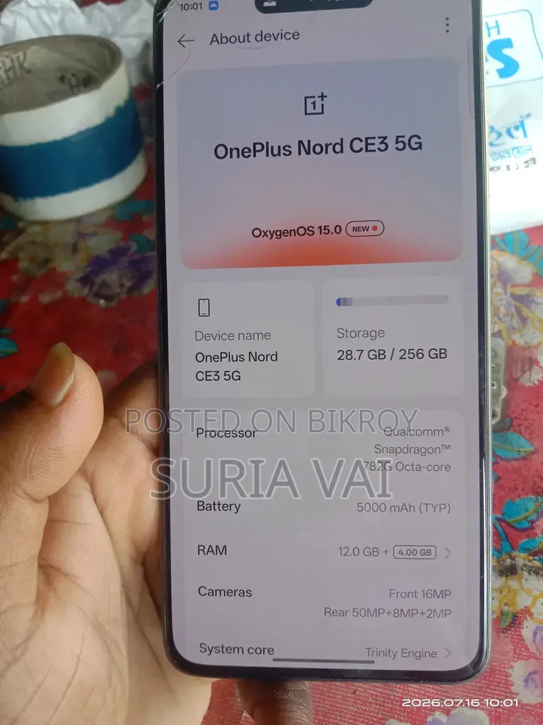OnePlus Nord CE3 256 GB Black