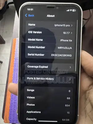 Apple iPhone XR 64 GB White