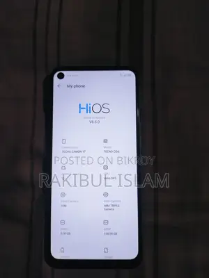 Tecno Camon 17 128 GB Silver