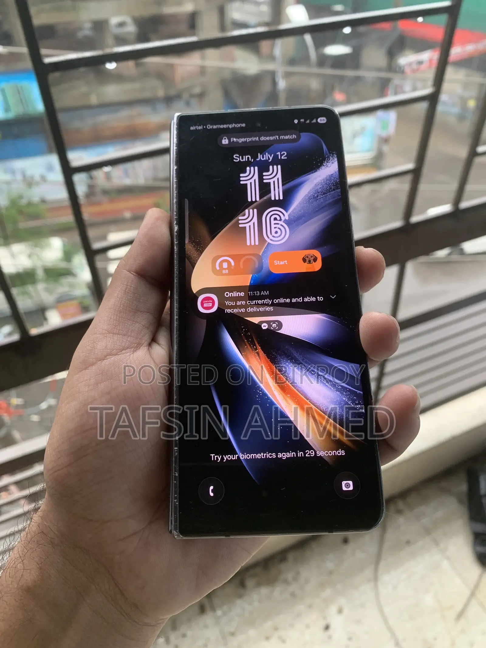 Samsung Galaxy Z Fold4 256 GB Black