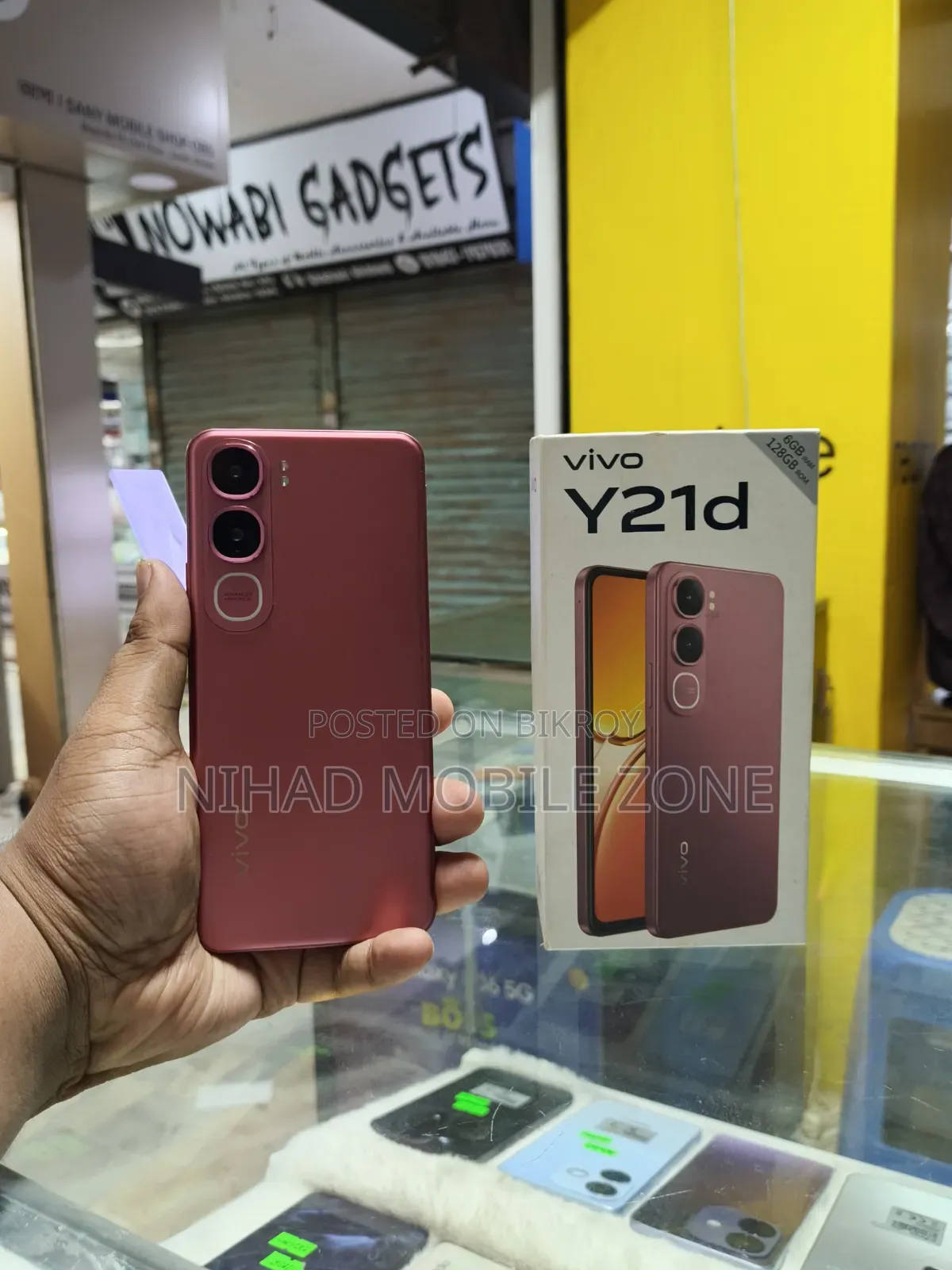 Vivo Y21d 128 GB Rose Gold