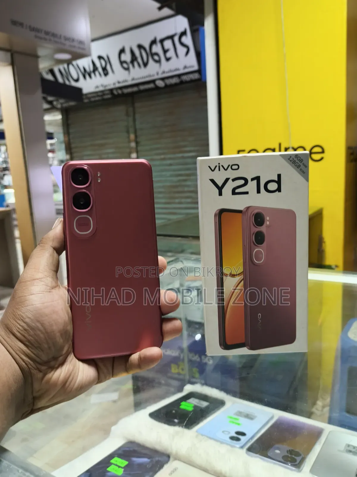 Vivo Y21d 128 GB Rose Gold