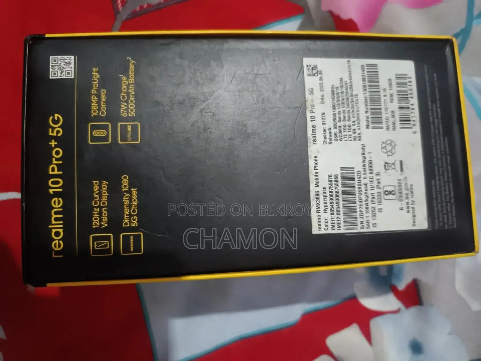 New Realme 10 Pro+ 128 GB Purple
