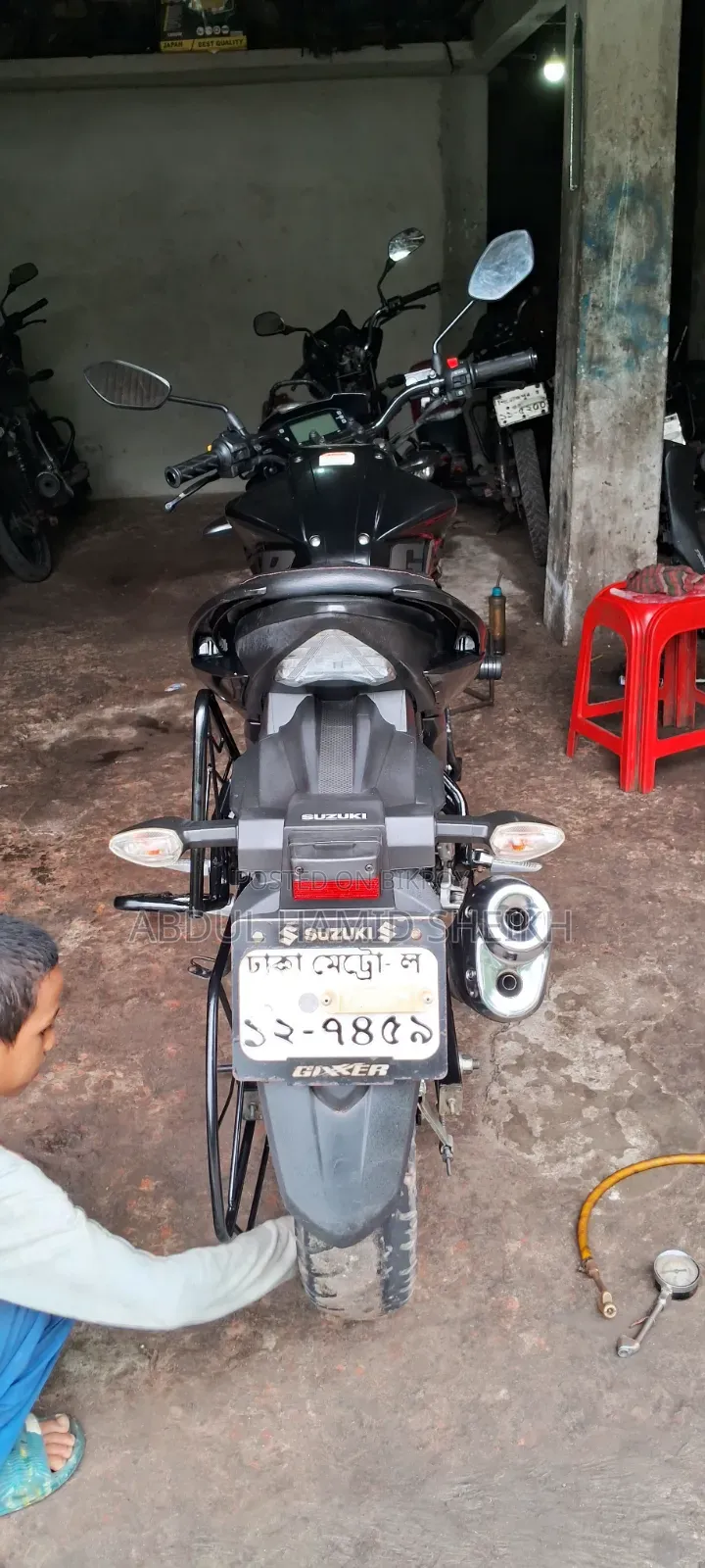 Suzuki Gixxer Monotone 2023 Black