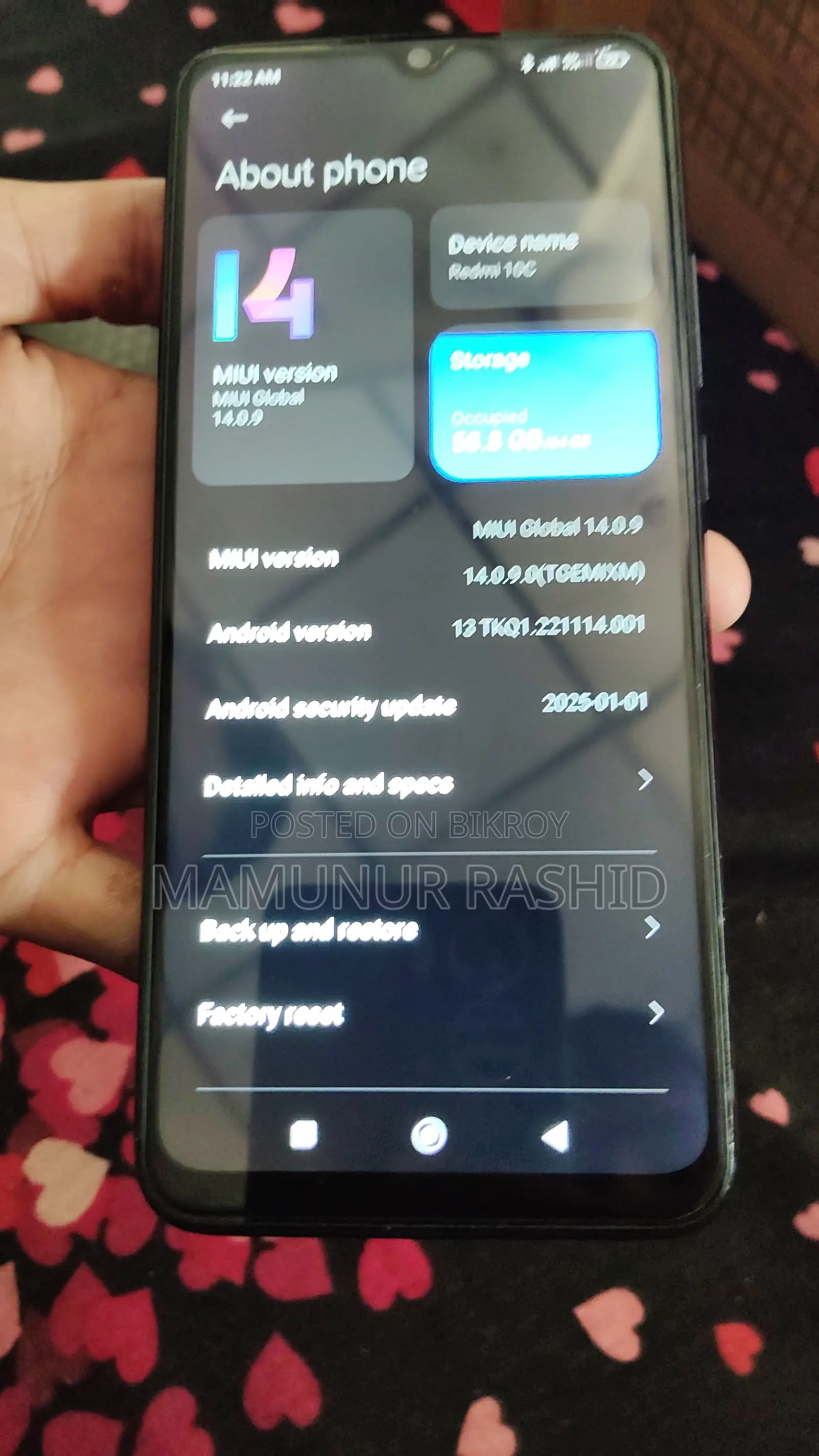 Xiaomi Redmi 10C 64 GB Black