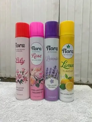 Flora 4 PCS Room Spray Combo