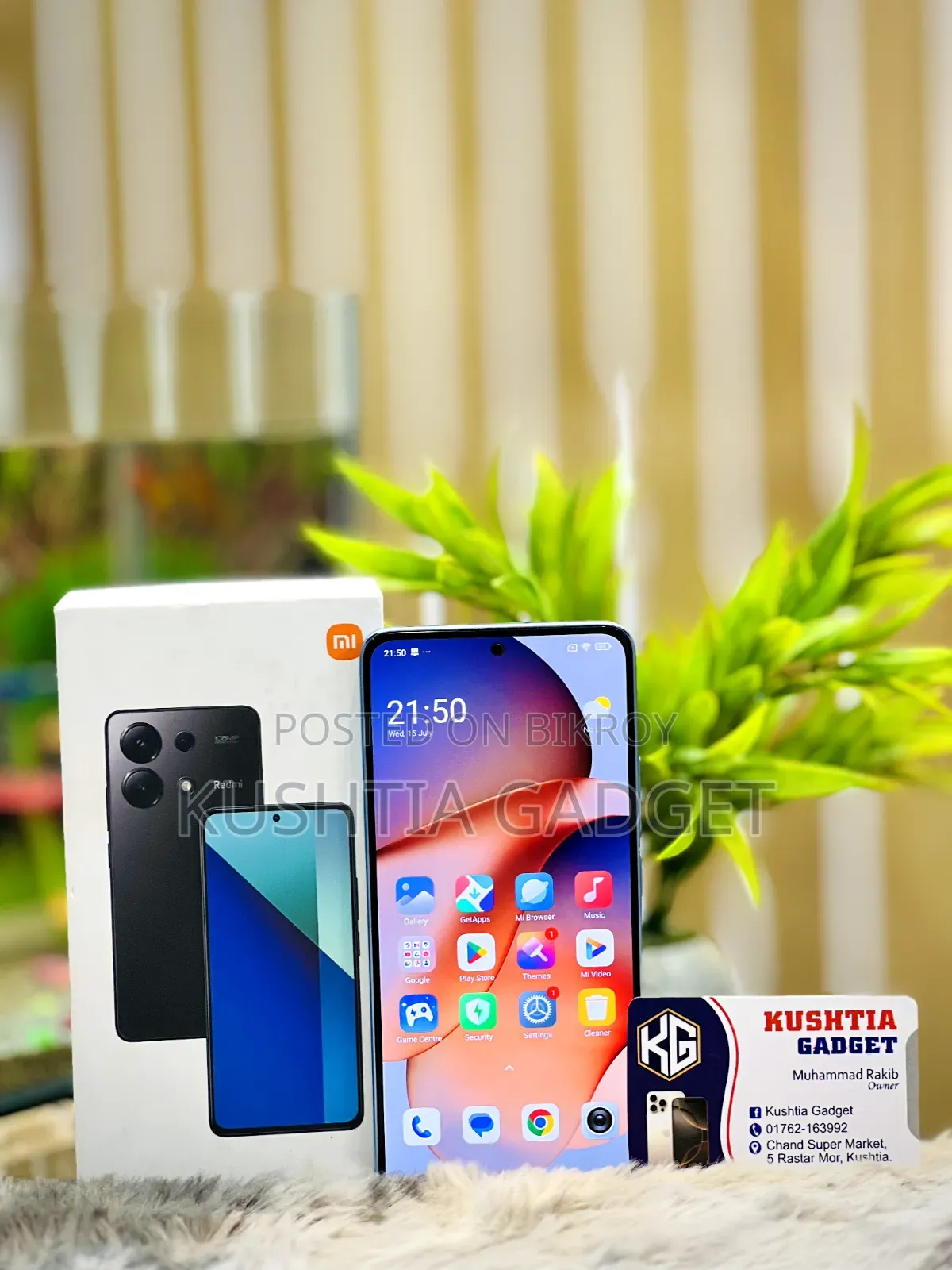 Xiaomi Redmi Note 13 ২৫৬ জিবি ব্লু