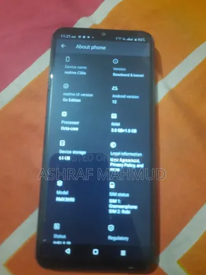Realme C30s 64 GB Black