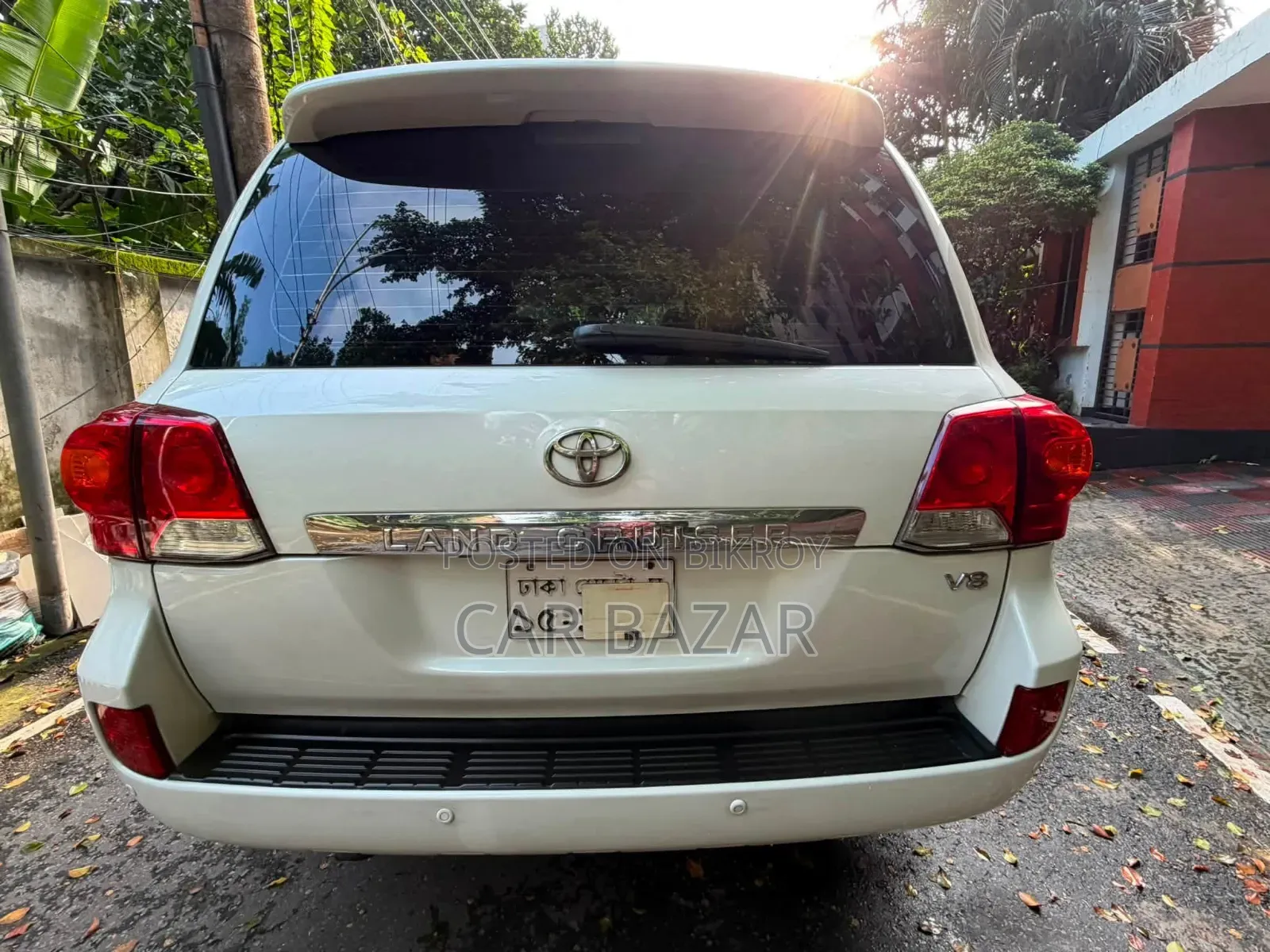 Toyota Land Cruiser 4.5 V8 VXR 2015 White