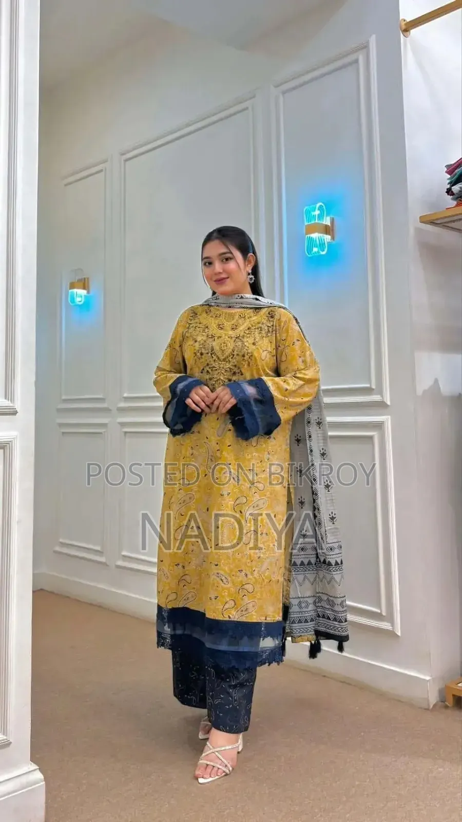 ডিজিটাল প্রিন্টেড ৩ পিস