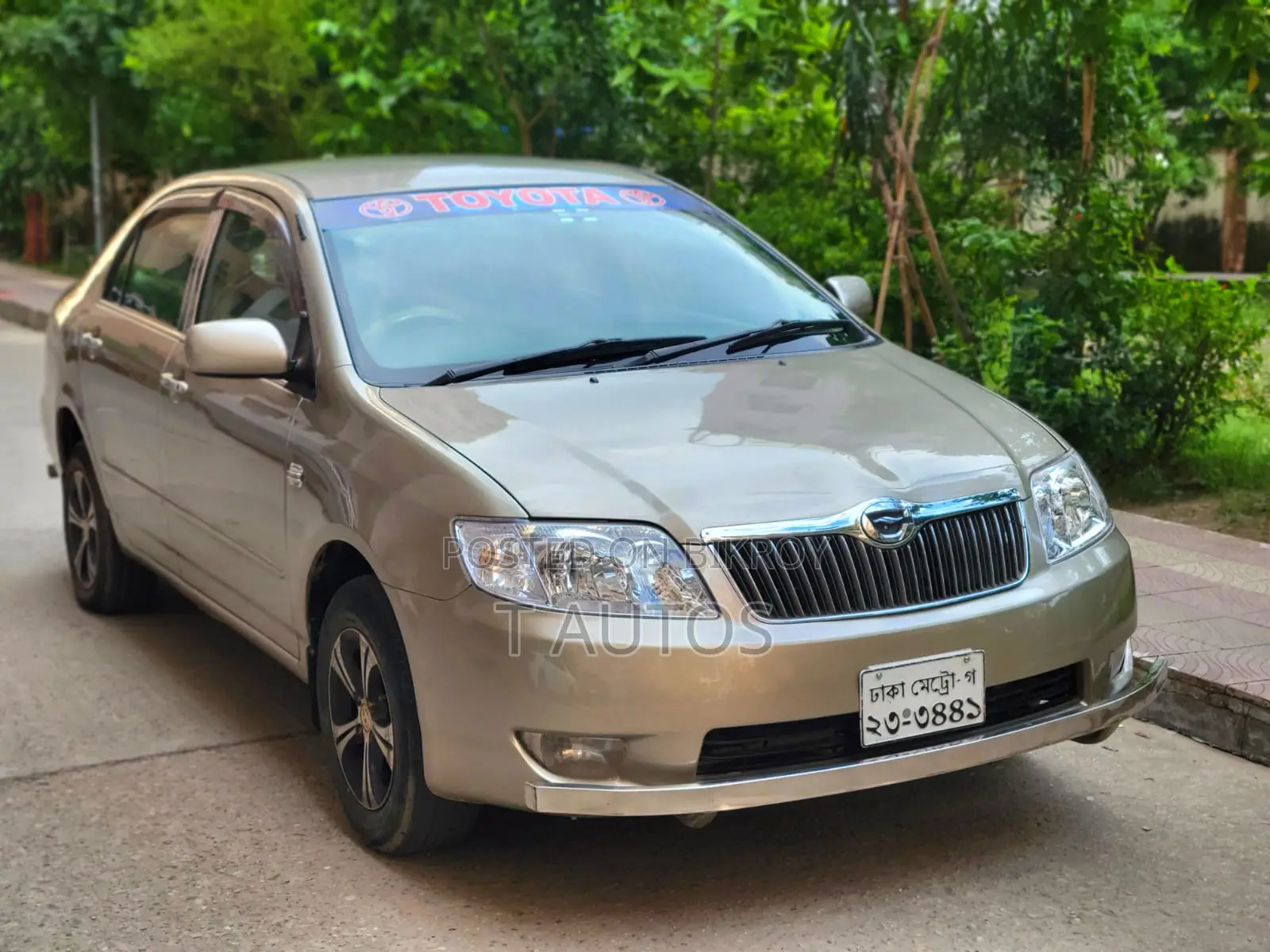 Toyota Corolla 2004 Gold