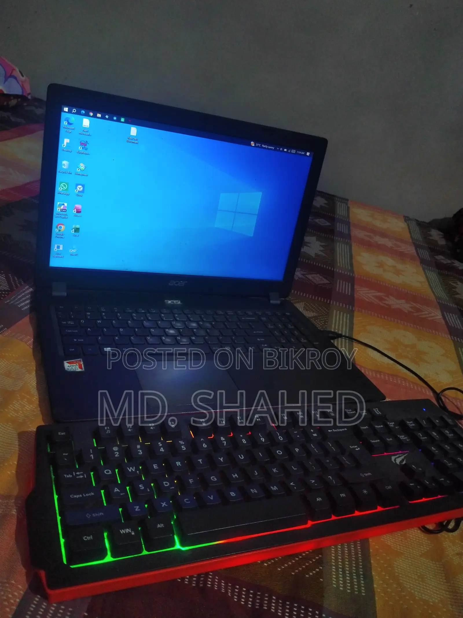 Laptop Acer Aspire 3 A315-21 4GB AMD A6 HDD 256GB
