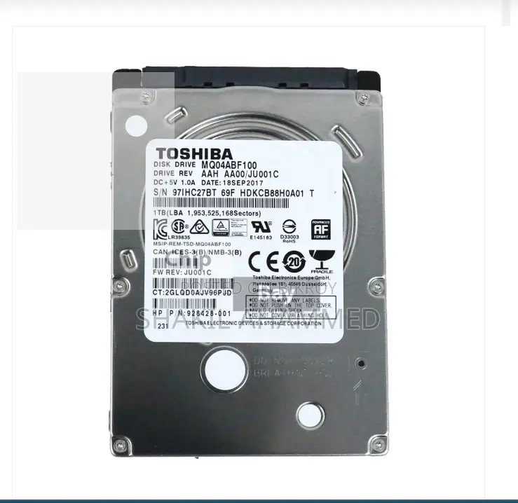 Toshiba 1TB Laptop Hard Disk 2.5 Inch