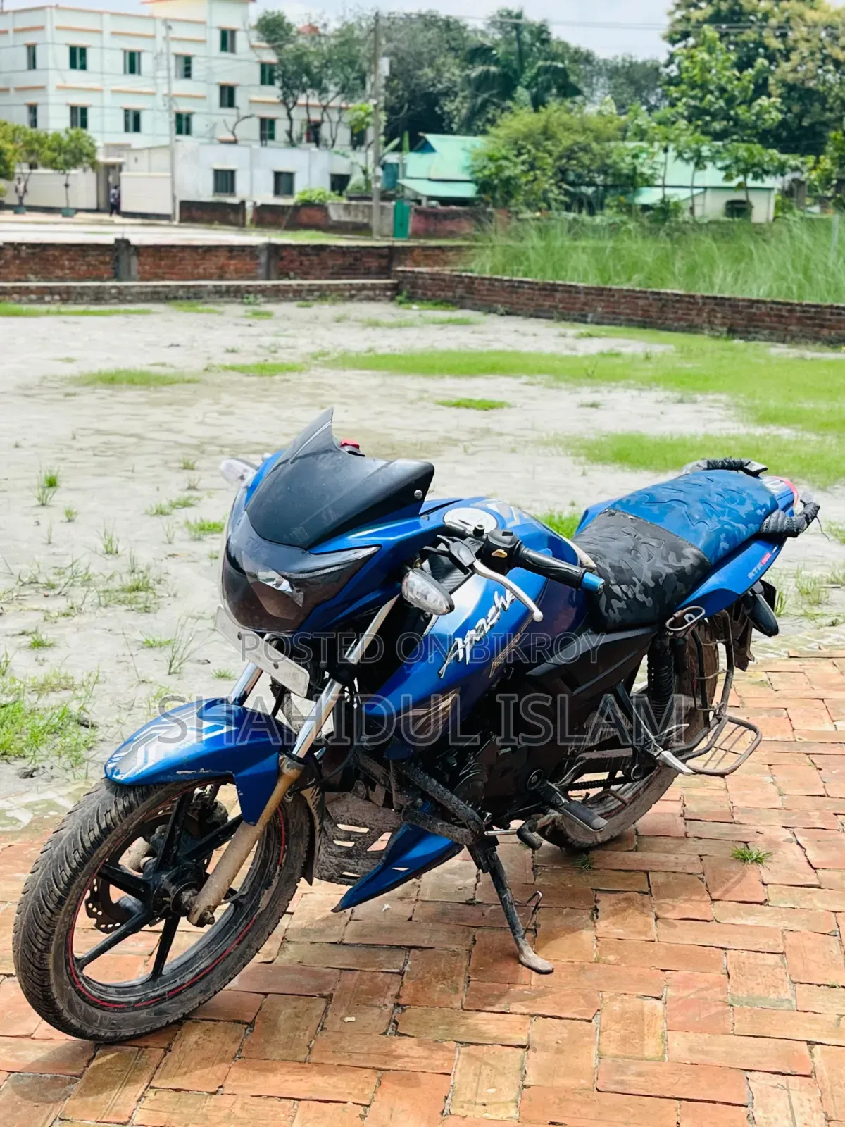 টিভিএস অ্যাপাচি আরটিআর ১৬০ ২ভি ২০১৬ ব্লু