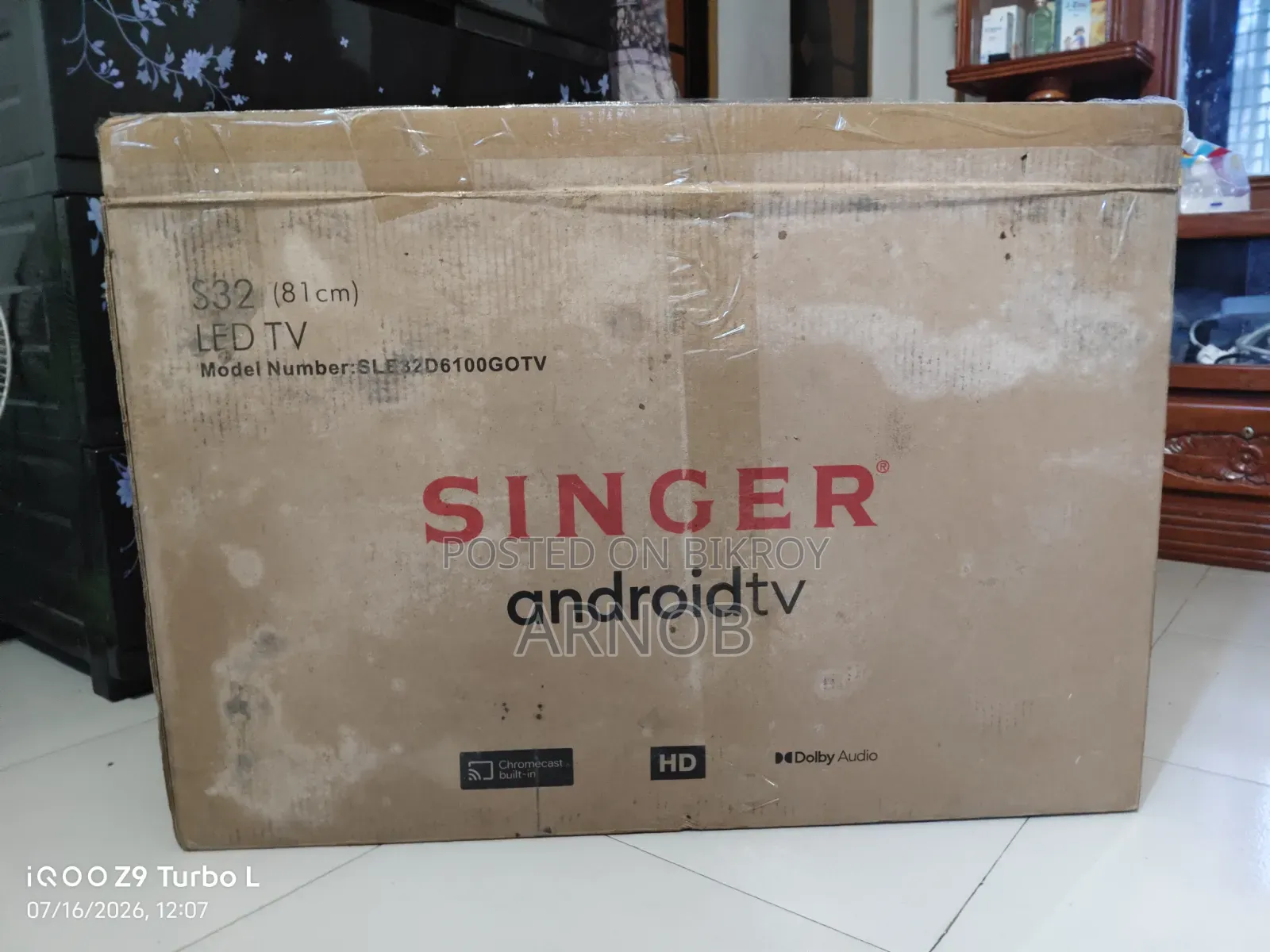 Singer Google Android TV