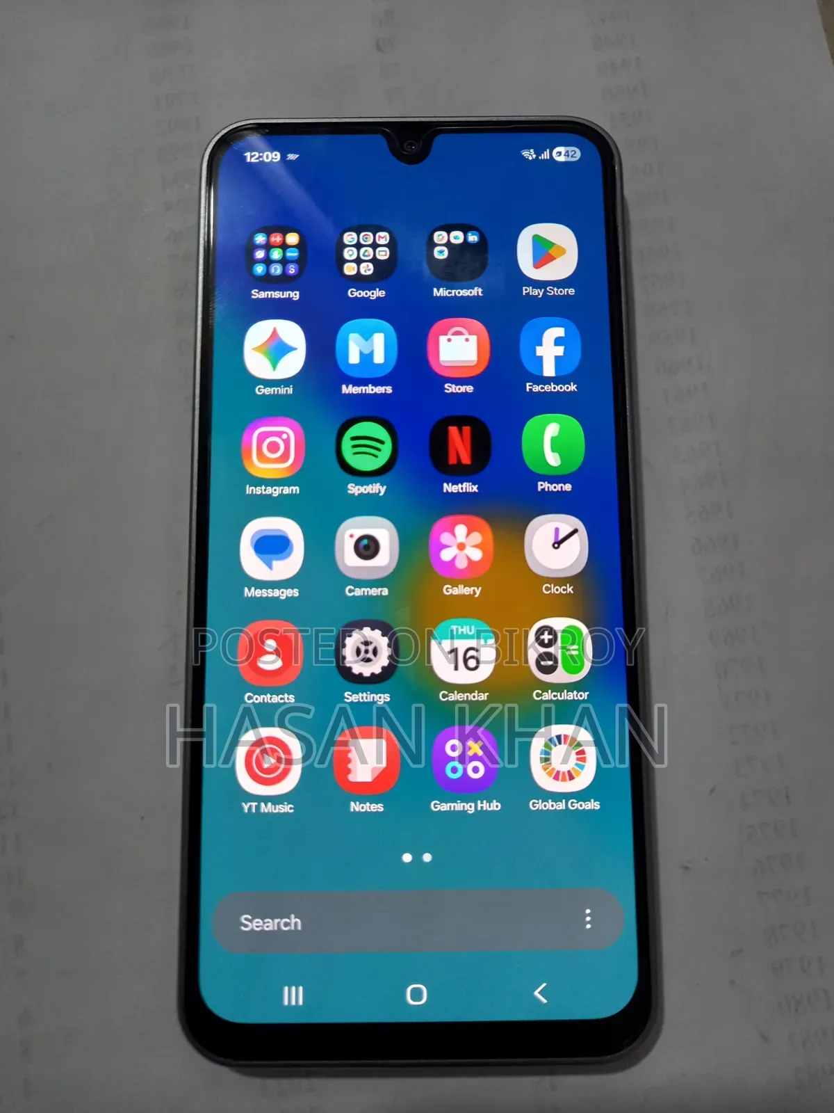 স্যামসাং গ্যালাক্সি এ১৭ ৫জি ১২৮ জিবি গ্রে