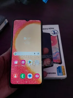 স্যামসাং গ্যালাক্সি এ০৪ই ৩২ জিবি কালো